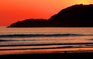 Whitesands Summer Sunset By Heather Bennett